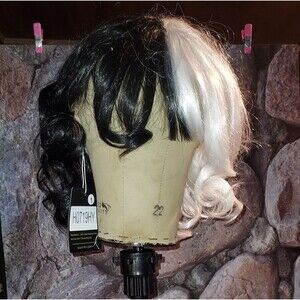 Black and White Wig